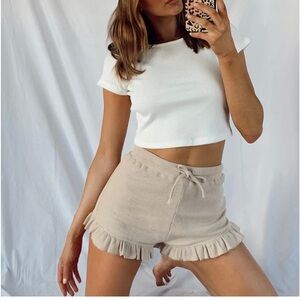 🟣 BOGO! Princess Polly Ruffle Short w/ Drawstring